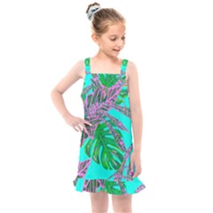 Painting Oil Leaves Nature Reason Kids  Overall Dress