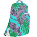 Painting Oil Leaves Nature Reason Double Compartment Backpack View2