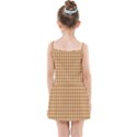 Pattern Gingerbread Brown Tree Kids  Summer Sun Dress View2