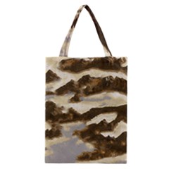 Mountains Ocean Clouds Classic Tote Bag by HermanTelo