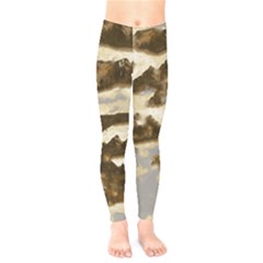 Mountains Ocean Clouds Kids  Legging by HermanTelo