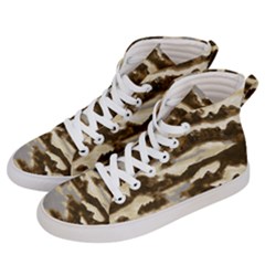 Mountains Ocean Clouds Men s Hi-top Skate Sneakers by HermanTelo