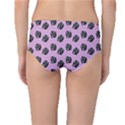 Girl Face Lilac Mid-Waist Bikini Bottoms View2