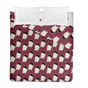 Beanie Boy Pattern Red Duvet Cover Double Side (Full/ Double Size) View1