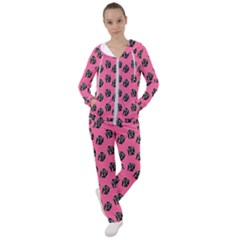 Girl Face Pink Women s Tracksuit