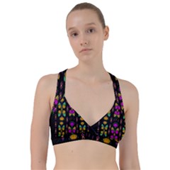 Roses As Lotus Flowers Decorative Sweetheart Sports Bra by pepitasart