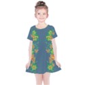 Many Garlands - Floral Design Kids  Simple Cotton Dress View1