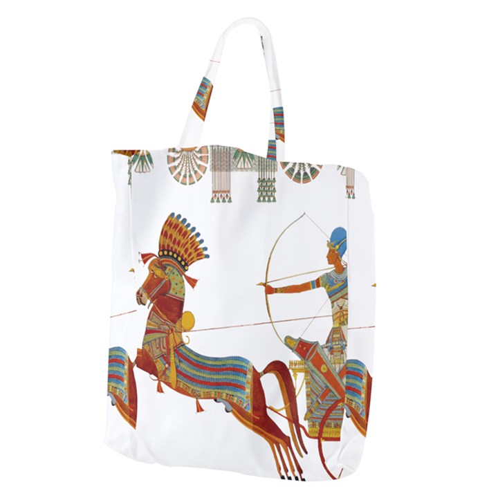 Egypt Egyptian Pharaonic Horses Giant Grocery Tote