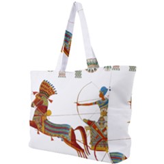 Egypt Egyptian Pharaonic Horses Simple Shoulder Bag by Sapixe