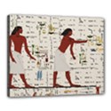 Egyptian Design Men Worker Slaves Canvas 20  x 16  (Stretched) View1