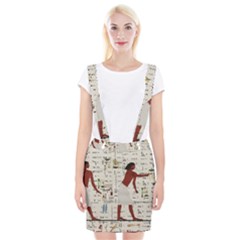 Egyptian Design Men Worker Slaves Braces Suspender Skirt by Sapixe