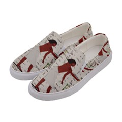 Egyptian Design Men Worker Slaves Women s Canvas Slip Ons by Sapixe