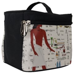 Egyptian Design Men Worker Slaves Make Up Travel Bag (big) by Sapixe