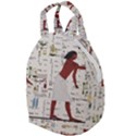 Egyptian Design Men Worker Slaves Travel Backpacks View1