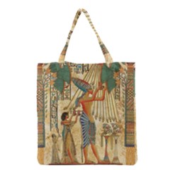 Egyptian Man Sun God Ra Amun Grocery Tote Bag by Sapixe