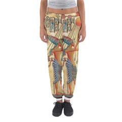 Egyptian Man Sun God Ra Amun Women s Jogger Sweatpants by Sapixe