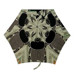 Egyptian Design Beetle Mini Folding Umbrellas by Sapixe