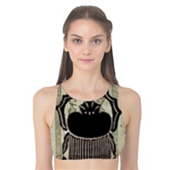 Egyptian Design Beetle Tank Bikini Top by Sapixe