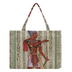 Egyptian Design Man Royal Medium Tote Bag by Sapixe