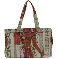 Egyptian Design Man Royal Canvas Work Bag by Sapixe