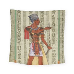 Egyptian Design Man Royal Square Tapestry (small) by Sapixe