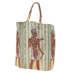 Egyptian Design Man Royal Giant Grocery Tote by Sapixe