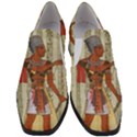 Egyptian Design Man Royal Slip On Heel Loafers View1