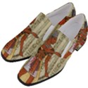 Egyptian Design Man Royal Slip On Heel Loafers View2