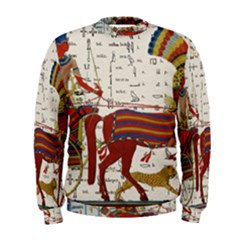 Egyptian Tutunkhamun Pharaoh Design Men s Sweatshirt by Sapixe