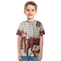 Egyptian Tutunkhamun Pharaoh Design Kids  Sport Mesh Tee View1