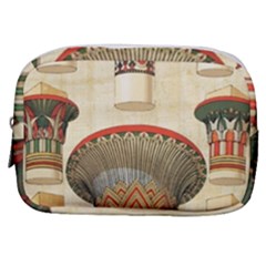 Egyptian Architecture Column Make Up Pouch (small) by Sapixe