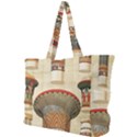 Egyptian Architecture Column Simple Shoulder Bag View1