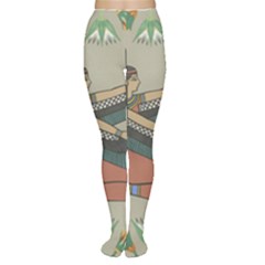 Egyptian Woman Wings Design Tights