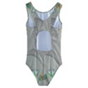 Pharaoh Egyptian Design Man King Kids  Cut-Out Back One Piece Swimsuit View2