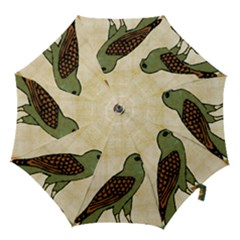 Egyptian Paper Papyrus Bird Hook Handle Umbrellas (small) by Sapixe