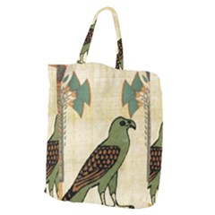 Egyptian Paper Papyrus Bird Giant Grocery Tote by Sapixe