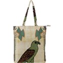 Egyptian Paper Papyrus Bird Double Zip Up Tote Bag View1