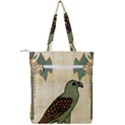 Egyptian Paper Papyrus Bird Double Zip Up Tote Bag View2