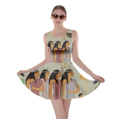 Egyptian Paper Women Child Owl Skater Dress by Sapixe