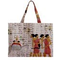 Egyptian Design Men Worker Slaves Zipper Mini Tote Bag View1