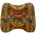 Egyptian Tutunkhamun Pharaoh Design Velour Head Support Cushion View2