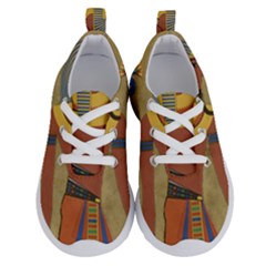 Egyptian Tutunkhamun Pharaoh Design Running Shoes by Sapixe