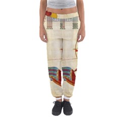 Egyptian Tutunkhamun Pharaoh Design Women s Jogger Sweatpants by Sapixe