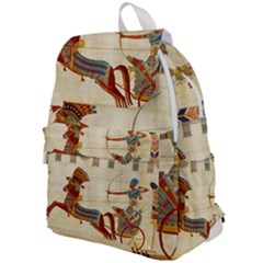 Egyptian Tutunkhamun Pharaoh Design Top Flap Backpack