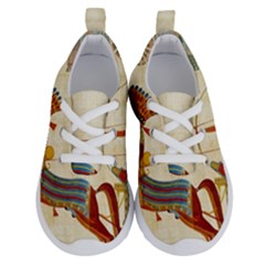 Egyptian Tutunkhamun Pharaoh Design Running Shoes by Sapixe