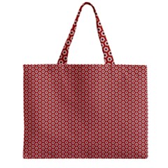 Pattern Star Backround Zipper Mini Tote Bag