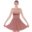 Pattern Star Backround Strapless Bra Top Dress View1