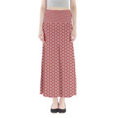 Pattern Star Backround Full Length Maxi Skirt