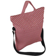 Pattern Star Backround Fold Over Handle Tote Bag