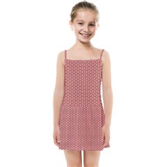 Pattern Star Backround Kids  Summer Sun Dress